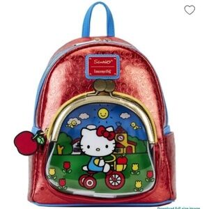 Loungefly Sanrio Hello Kitty 50th anniversary classic mini backpack (NWT)